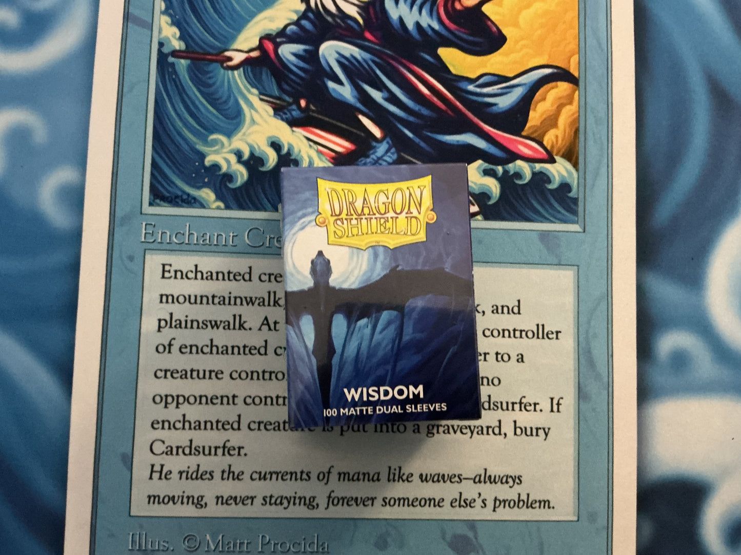 Dragon Shield Sleeves: Standard DUAL- Matte Wisdom