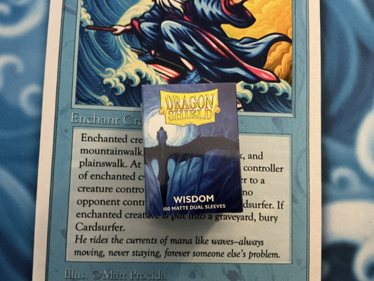 Dragon Shield Sleeves: Standard DUAL- Matte Wisdom