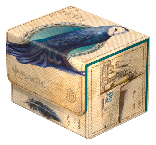 Deck Case: Sidewinder 100+ Standard Xenoskin- MTG- Avatar the Last Airbender- Wan Shi Tong, Librarian
