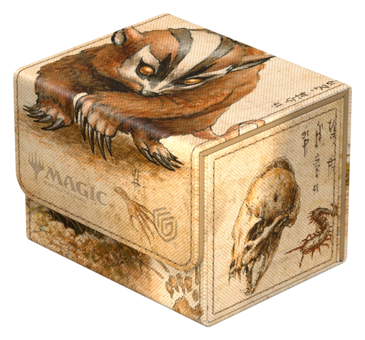 Deck Case: Sidewinder 100+ Standard Xenoskin- MTG- Avatar the Last Airbender- Badgermole Cub