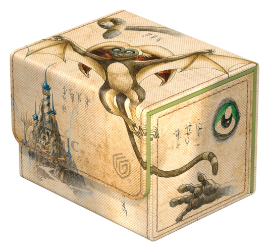 Deck Case: Sidewinder 100+ Standard Xenoskin- MTG- Avatar the Last Airbender- Momo, Friendly Flier