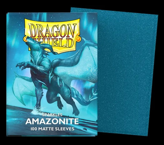 Dragon Shield Matte Standard Sleeves - Amazonite (100 pack) - Dragon Shield Card Sleeves