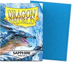 Dragon Shield Sleeves: Standard- Matte Sapphire (100 ct.)
