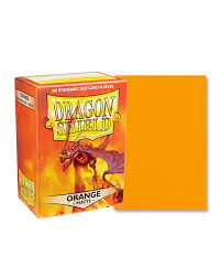 Dragon Shield Sleeves: Standard- Matte Orange (100 ct.)