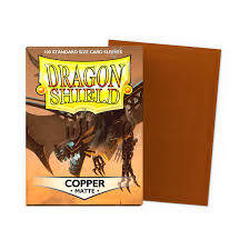 Dragon Shield Sleeves: Standard- Matte Copper (100 ct.)