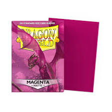 Dragon Shield Sleeves: Standard- Matte Magenta (100 ct.)