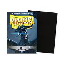 Dragon Shield Sleeves: Standard- Matte Jet (100 ct.)