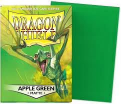 Dragon Shield Sleeves: Standard- Matte Apple Green (100 ct.)