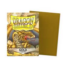 Dragon Shield Sleeves: Standard- Matte Gold (100 ct.)