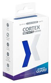 Card Sleeves: Cortex Standard Size- Matte Blue (100 ct.)