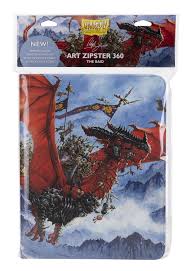 Dragon Shield Binder: Card Codex Art Zipster 360- 'Signature Series- The Raid' Art, Limited Edition