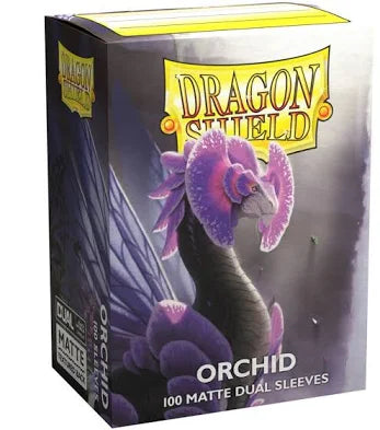 Dragon Shield Sleeves: Standard DUAL- Matte Orchid 'Emme' (100 ct.)