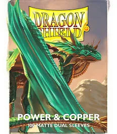 Dragon Shield Sleeves - Power & Copper