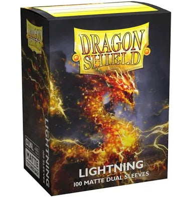 Dragon Shield Sleeves: Standard DUAL- Matte Lightning 'Ailia' (100 ct.)