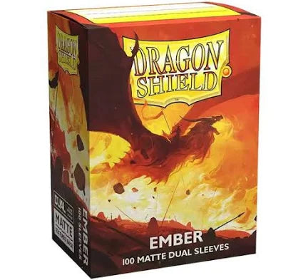 Dragon Shield Sleeves: Standard DUAL- Matte Ember 'Alaric, Revolution Kindler' (100 ct.)