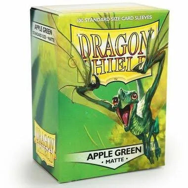 Dragon Shield Sleeves: Standard- Matte Apple Green (100 ct.)