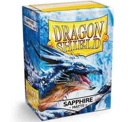 Dragon Shield Sleeves: Standard- Matte Sapphire (100 ct.)