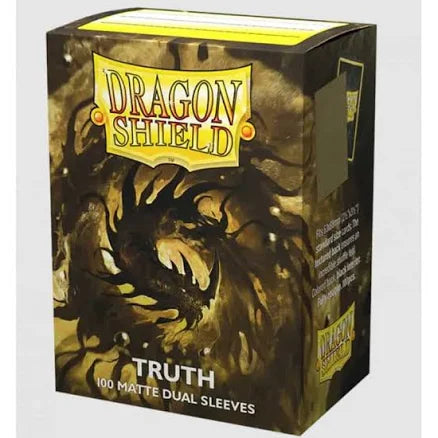 Dragon Shield Sleeves: Standard DUAL- Matte Truth (100 ct.)