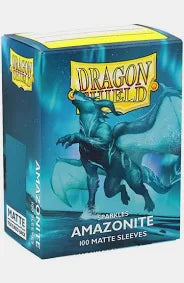 Dragon Shield Matte Standard Sleeves - Amazonite (100 pack) - Dragon Shield Card Sleeves