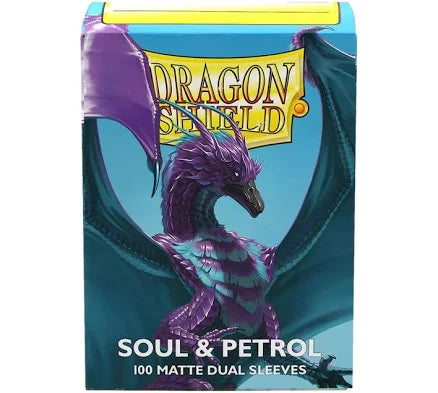 Dragon Shield Sleeves - Soul & Petrol