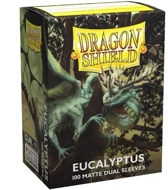 Dragon Shield Sleeves: Standard DUAL- Matte Eucalyptus 'Lehel' (100 ct.)