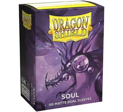 Dragon Shield Sleeves: Standard DUAL- Matte Soul (100 ct.)