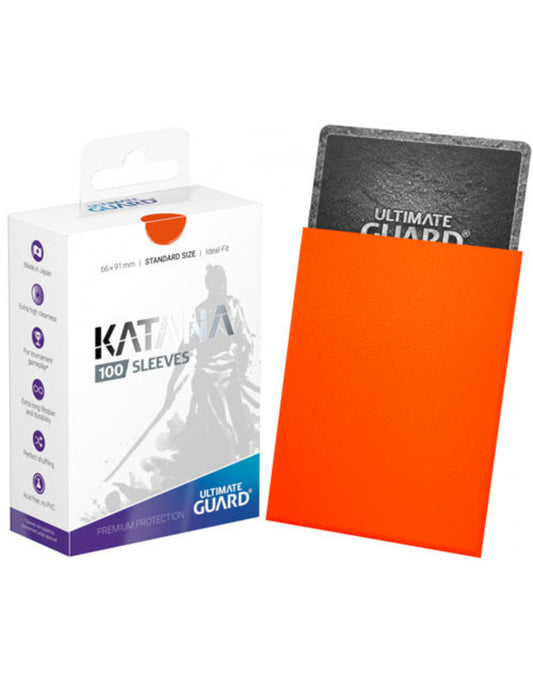 Ultimate Guard Sleeves Katana Orange