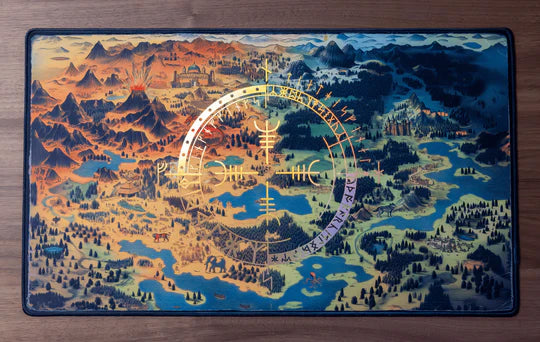 Alfie's Playmats - Vegvisir Retro Foil Playmat